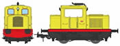 French Diesel Shunting Locomotive Class MOYSE 32 TDE, Industrial YELLOW, No Lihgt Era III to V - DC